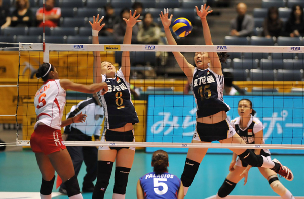 女排世錦賽：中國3:0完勝秘魯 小分劣勢無緣八強
