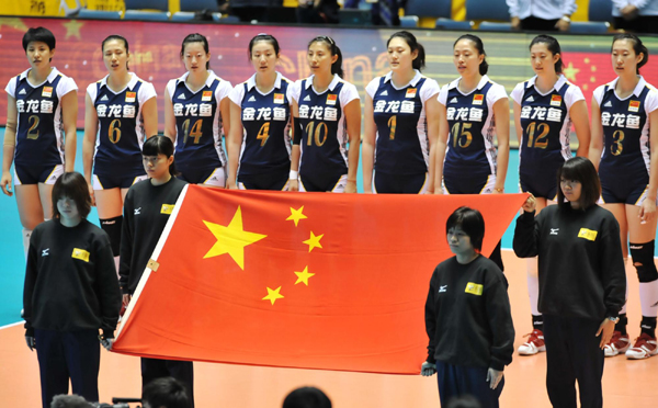 女排世錦賽：中國(guó)3:0完勝秘魯 小分劣勢(shì)無緣八強(qiáng)