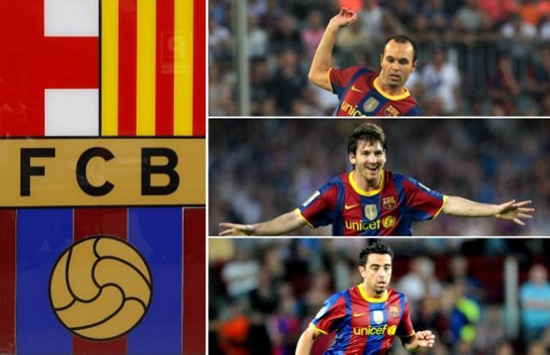 2010FIFA金球獎前三名公布 巴薩三劍客包攬名單