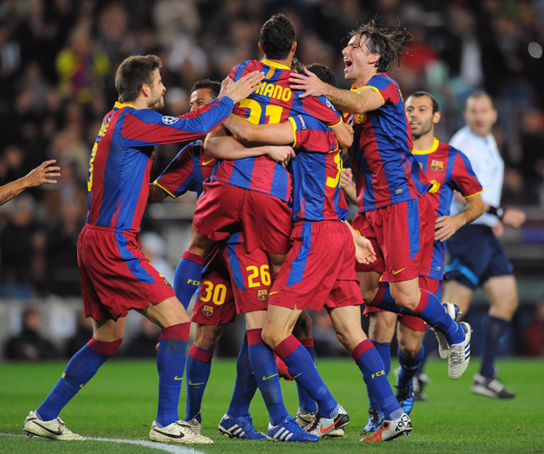 歐冠：國米慘敗不萊梅 巴薩完勝喀山