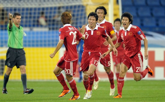 亞洲杯：中國隊2:0完勝10人科威特 取得開門紅