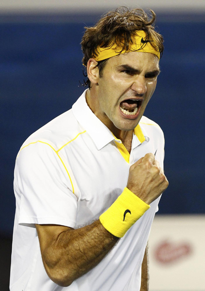 澳網：費德勒五盤首勝“克星” 李娜兩盤輕松闖關