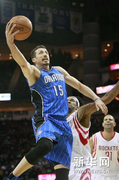 NBA：魔術118:104小勝火箭