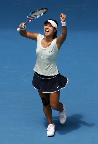 澳網：李娜完勝佩特科維奇 連續兩年打入四強