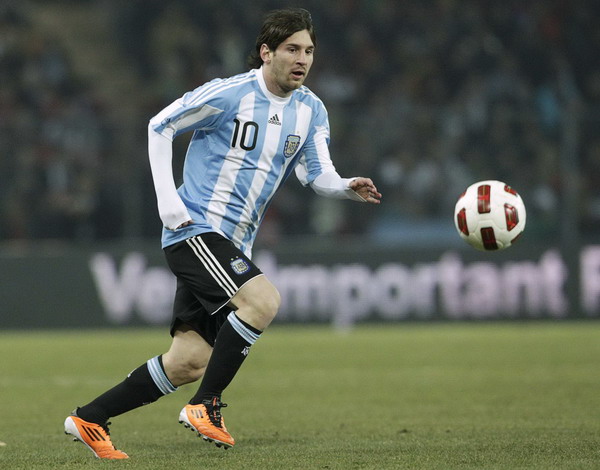 梅西C羅齊破門阿根廷2:1葡萄牙