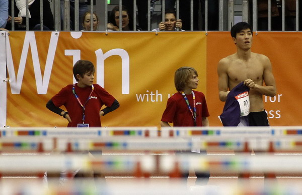 劉翔新年首戰室內賽60米欄獲季軍