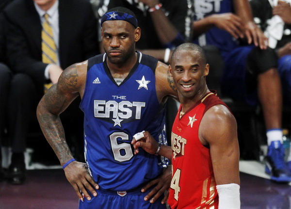 科比37分14板西部險勝東部 詹姆斯3雙