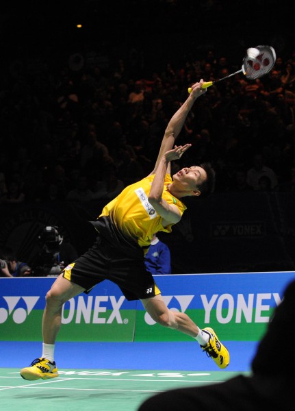 全英賽-林丹失誤頻頻0比2不敵李宗偉 無緣第五冠