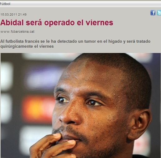 巴塞羅那官方宣布主力后衛患肝腫瘤將做手術