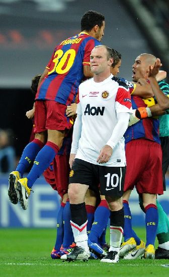 歐冠:梅西比利亞破門 巴薩3:1曼聯第4次奪冠