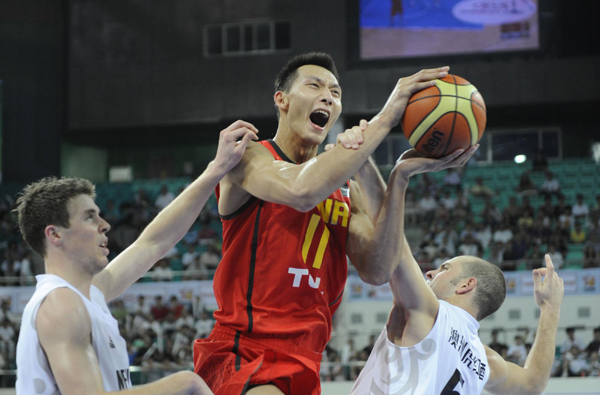 斯杯：易建聯(lián)獨(dú)砍23分 男籃慘敗新西蘭6連敗