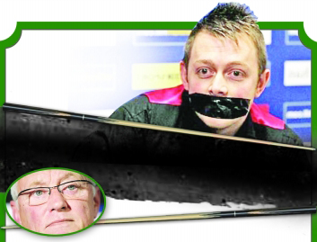 對抗臺聯主席 英錦賽發布會艾倫嘴貼膠布