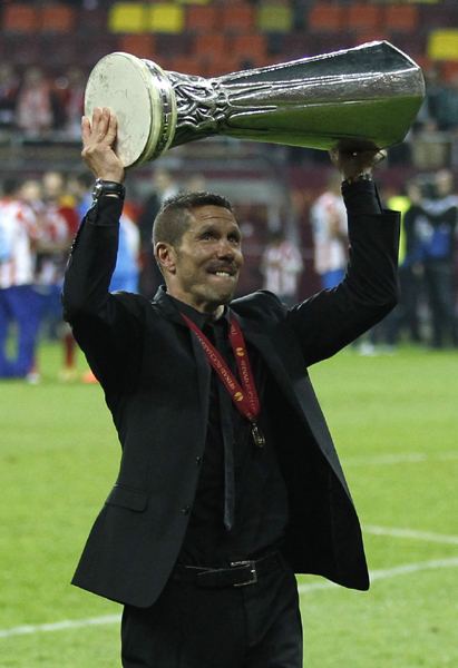 歐聯杯：馬德里競技3:0完勝畢爾巴鄂競技奪冠