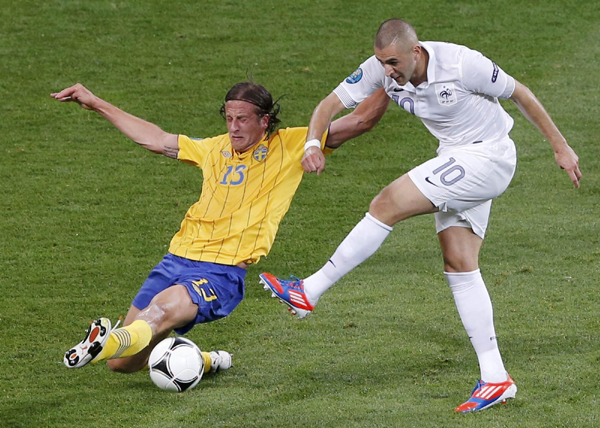 歐洲杯：法國0:2負瑞典仍然出線 迎戰(zhàn)西班牙