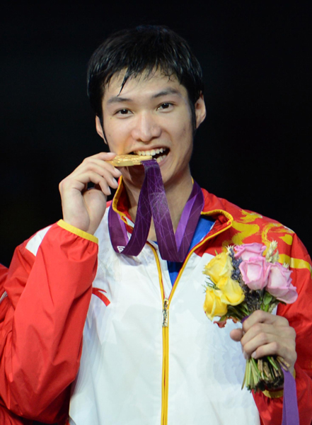 雷聲奪得倫敦奧運會男子花劍金牌