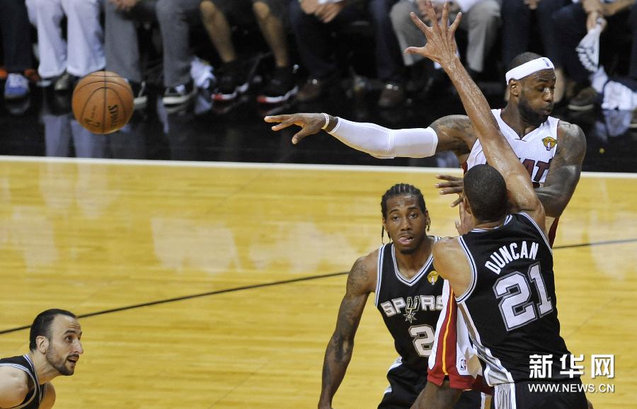 熱火力擒馬刺 4:3逆轉奪2013年NBA總冠軍