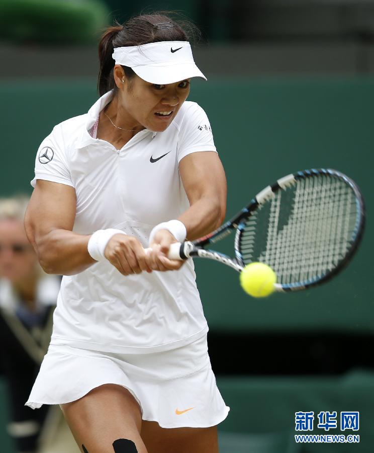 溫網：李娜1:2負拉德萬斯卡 無緣女單四強