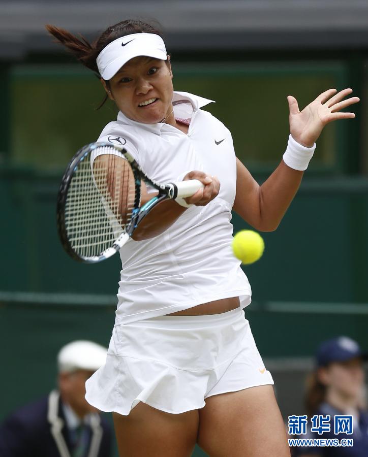 溫網：李娜1:2負拉德萬斯卡 無緣女單四強