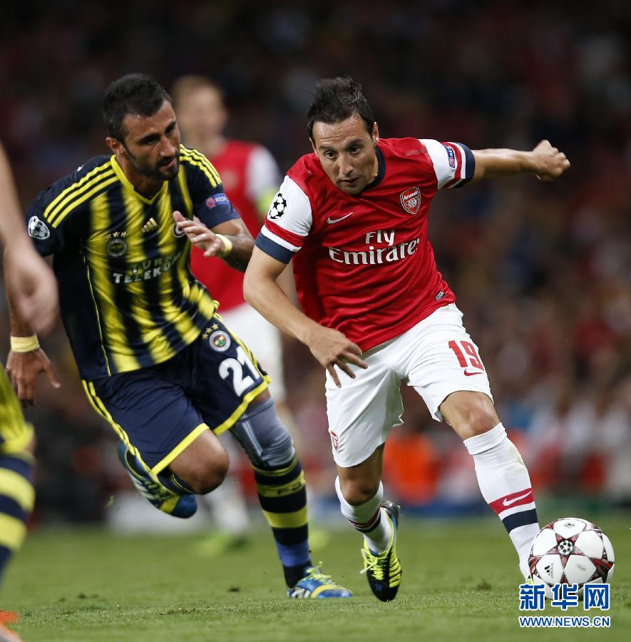 歐冠：總分5:0勝費內(nèi)巴切 阿森納連續(xù)16年進正賽