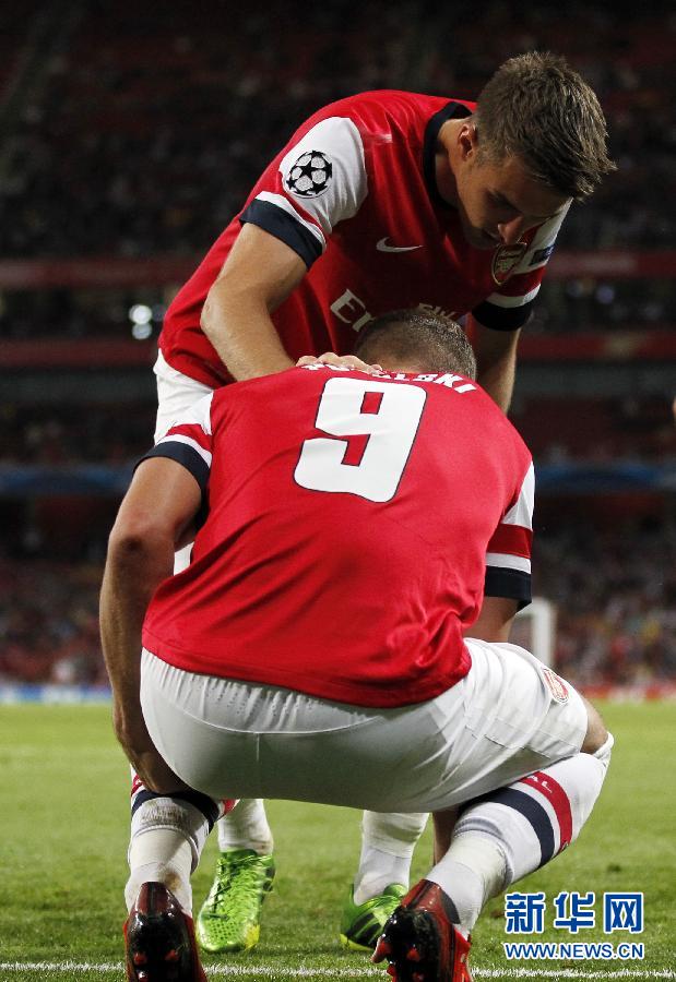 歐冠：總分5:0勝費內(nèi)巴切 阿森納連續(xù)16年進正賽