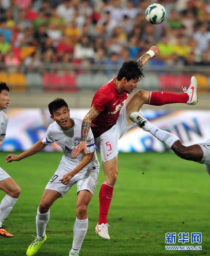 中超大冷！天津泰達(dá)1:0送廣州恒大賽季首敗