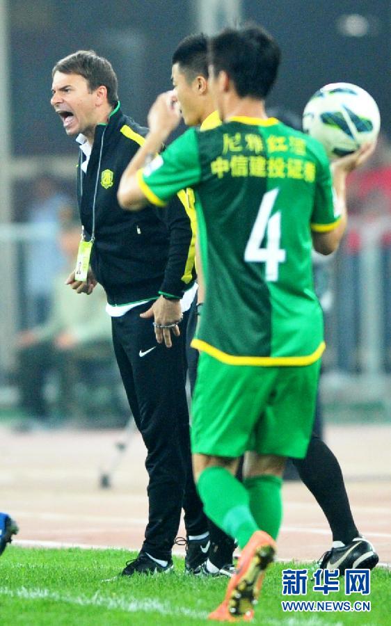 中超：天津泰達主場1:0勝北京國安