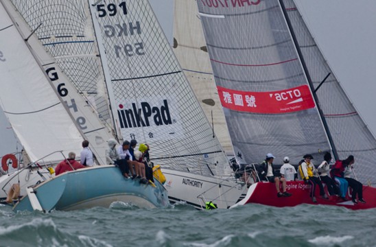 第七屆中國杯帆船賽落幕 百支船隊完成比賽(圖)