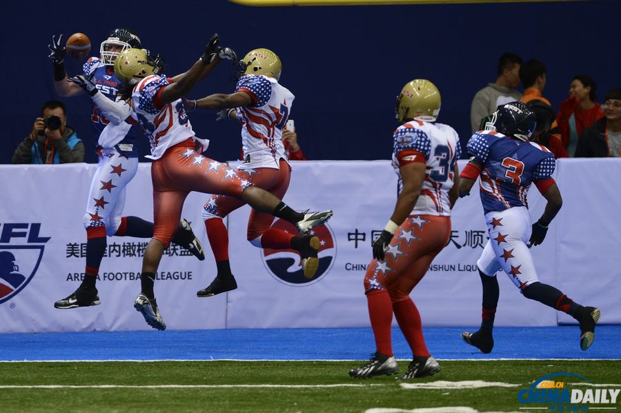 美國(guó)職業(yè)室內(nèi)橄欖球東西部明星對(duì)決首次來(lái)華比賽