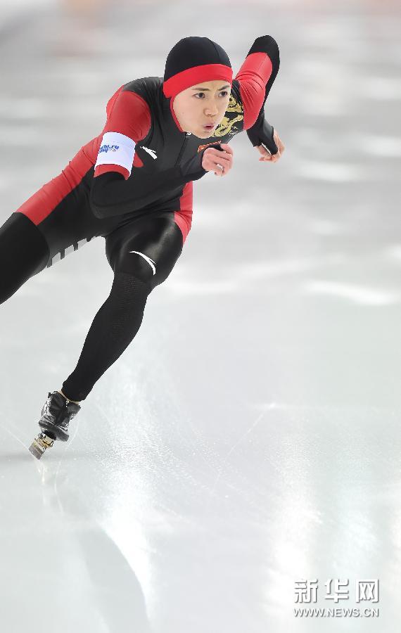 速度滑冰女子500米：王北星獲第七名