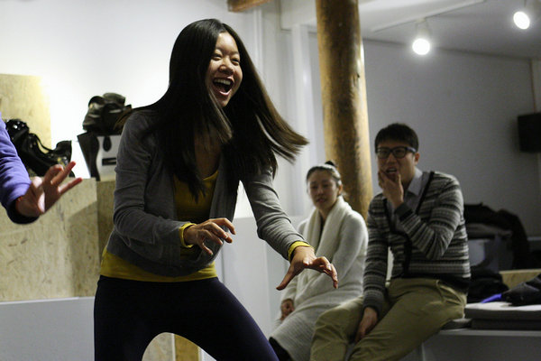 Polyglot kings of the improv ring