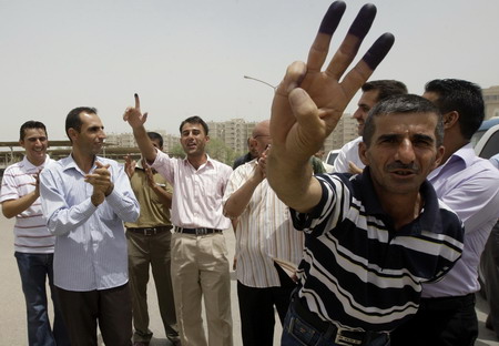 Iraqi Kurds cast ballots for president