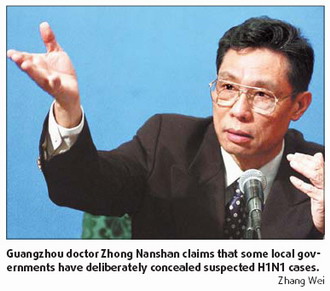 Local officials urged to tell H1N1 truth