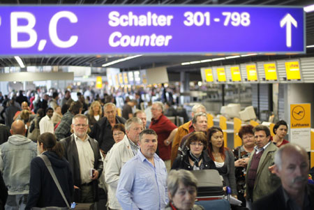 European skies open but airline schedules scrambled