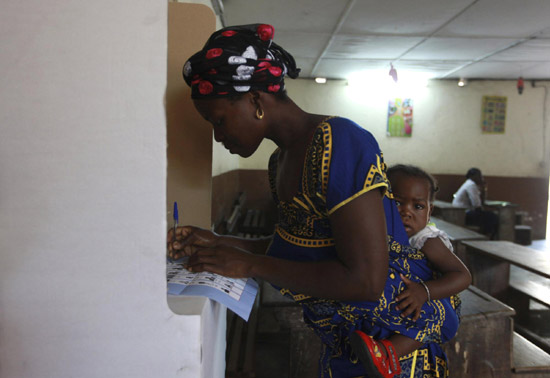 Cote d'Ivoire holds legislative election Cote d'Ivoire holds legislative election