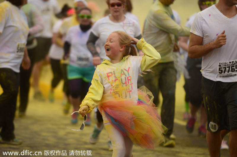 New York splashed with Festival of Colors
