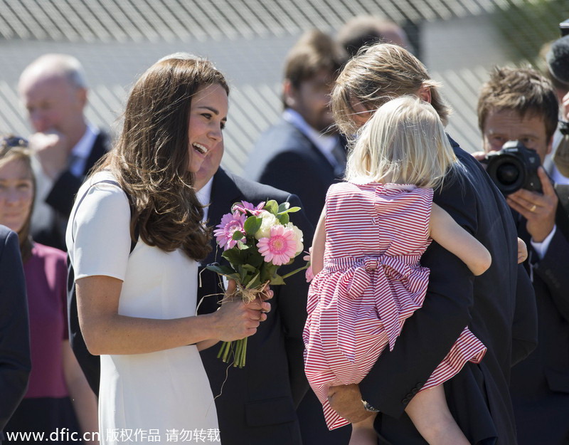 Kate charms shy girl
