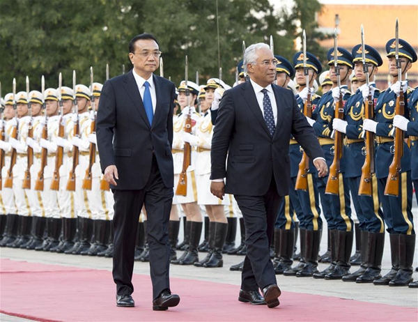 China, Portugal pledge to upgrade economic cooperation