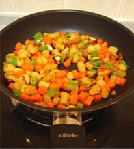 三色家常菜 宮爆土豆丁