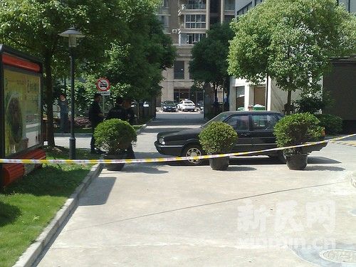 上海市區發生槍擊事件 一男子連中兩槍(圖)