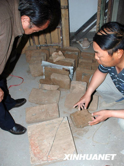 敦煌發現一魏晉時期畫像磚墓[組圖]