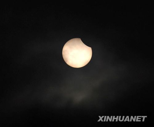 組圖：我國境內出現日食景觀