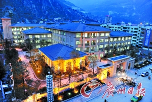 汶川建起“超五星”小學(xué) 能抗八級以上地震