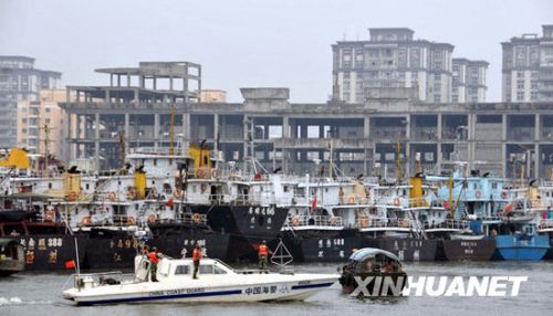 熱帶風暴彩虹11日2時20分登陸海南文昌(圖)