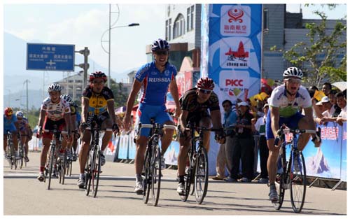 環島賽第二賽段俄羅斯選手摘冠