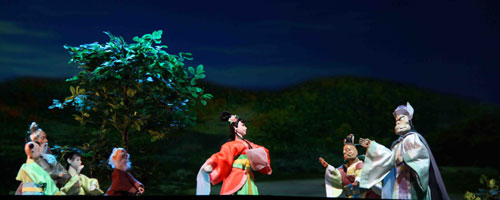 海峽兩岸木偶藝術(shù)團同臺獻(xiàn)藝(組圖)