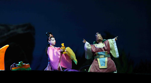 海峽兩岸木偶藝術(shù)團同臺獻(xiàn)藝(組圖)